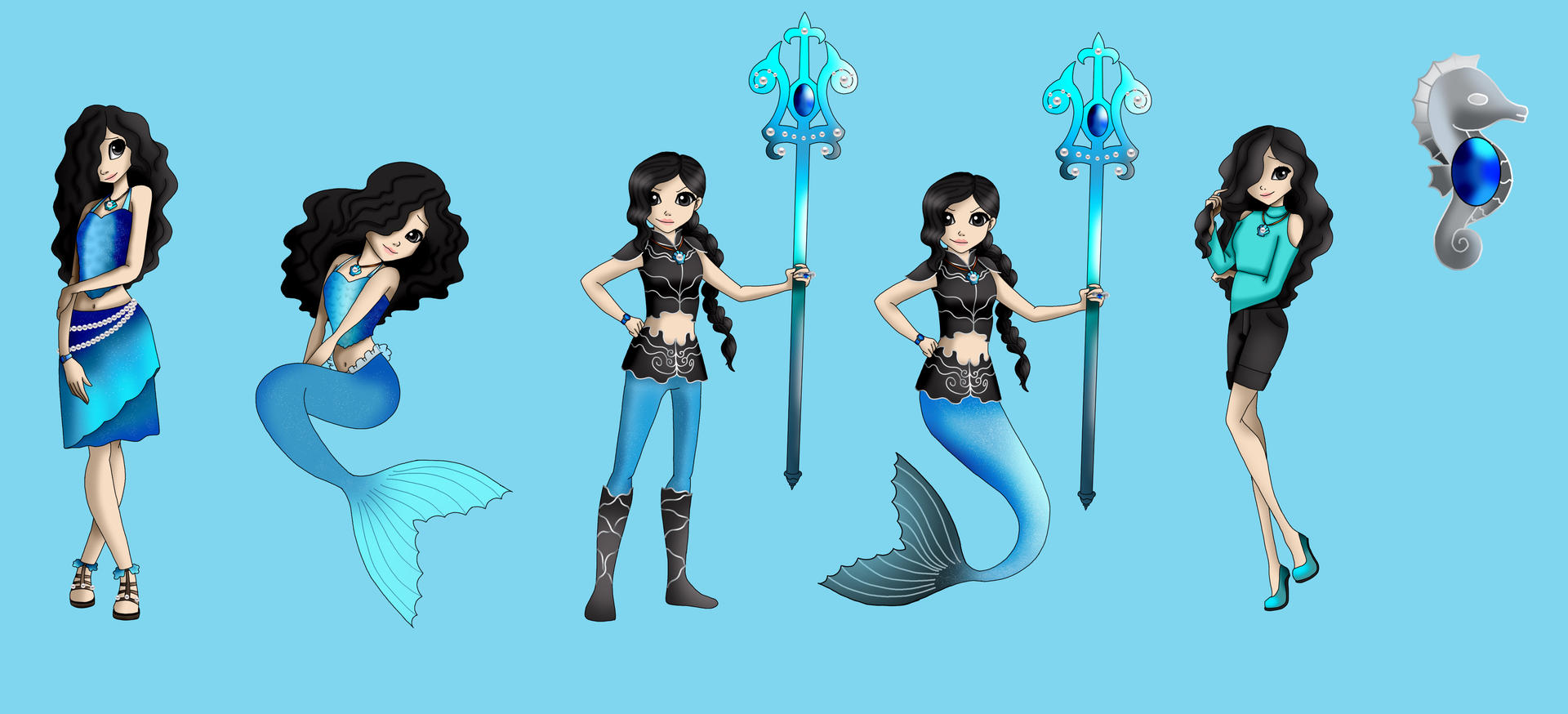 Mermaid Magic OC: Misty by madiquin185 on DeviantArt