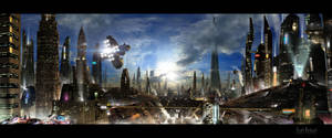 Futuristic City 3