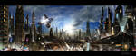 Futuristic City 3 by rich35211