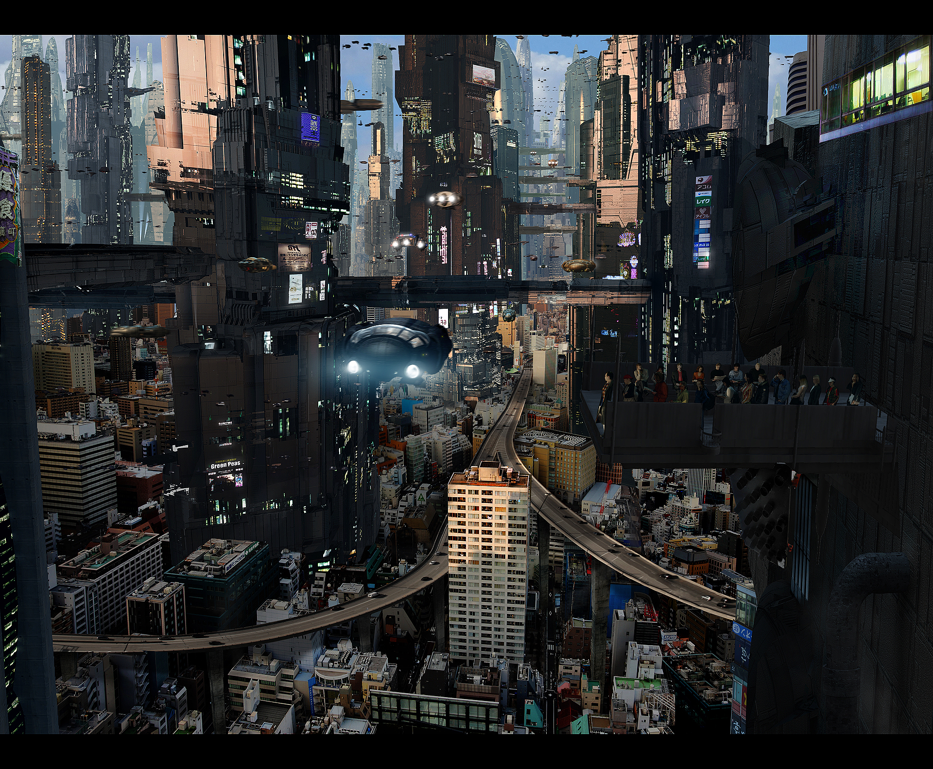 Deviantart Future Futuristic City 5 Full by rich35211 on DeviantArt