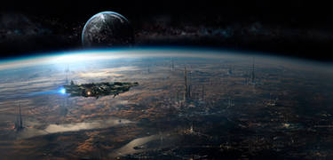 Sci Fi Matte Painting  091917