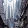Sci Fi City Street