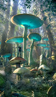 Ancient Mushroom Forest by Scott Richard 04.08.21