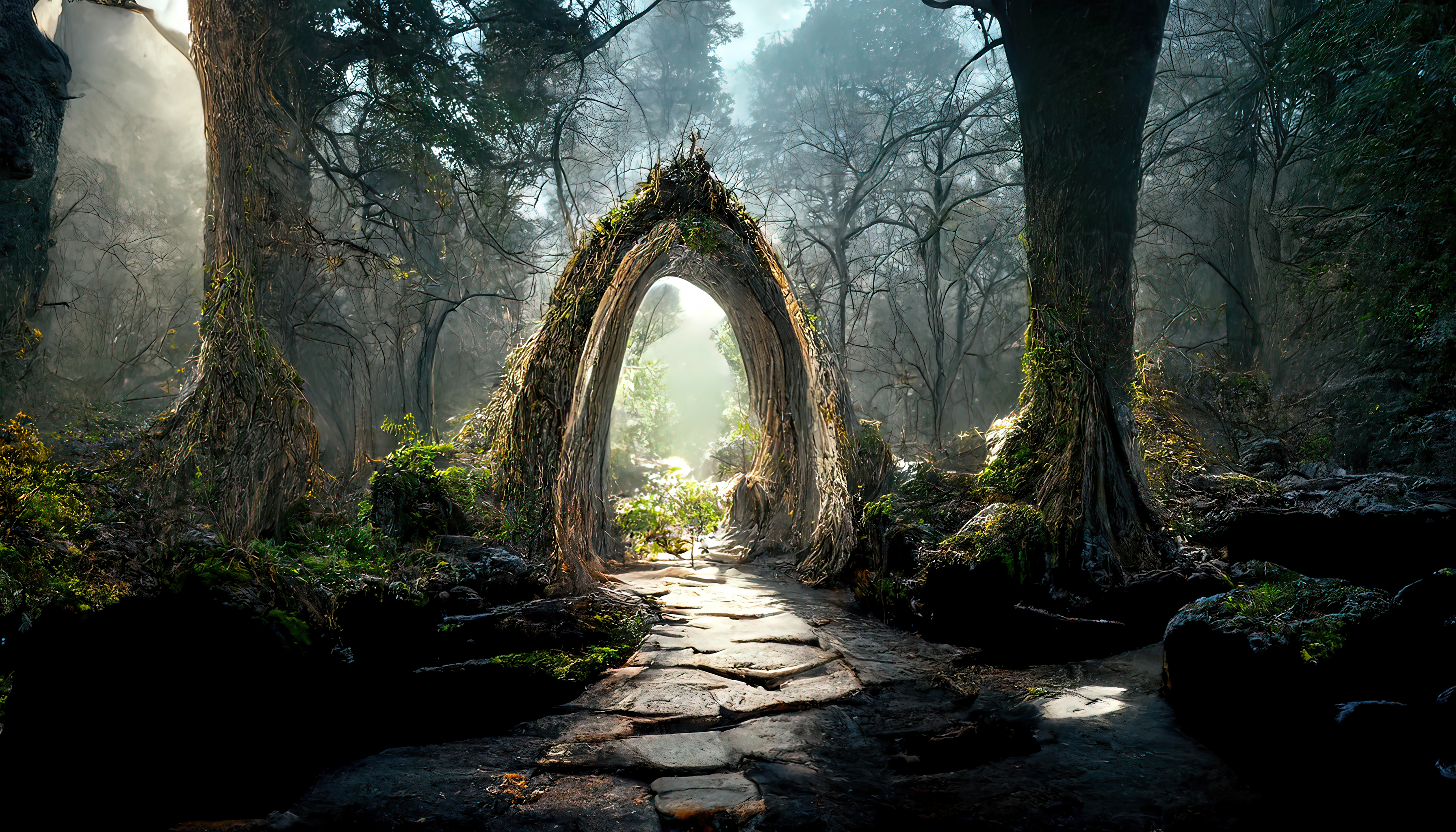 Elven Forest by Scott Richard by rich35211 on DeviantArt
