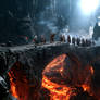Small Lava Bridge Crossing Group