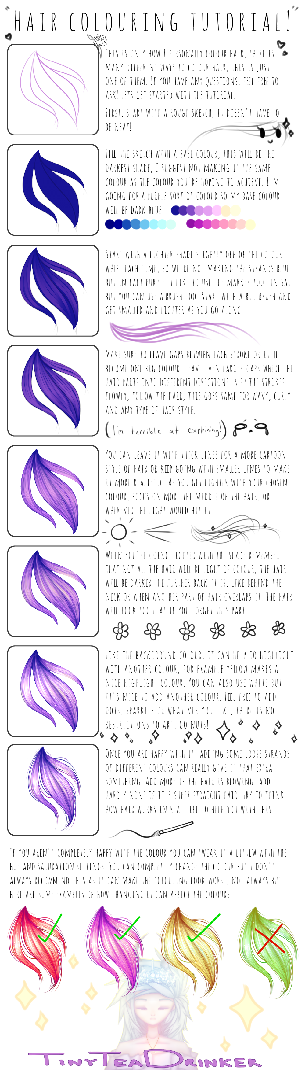 Hair Colouring Tutorial