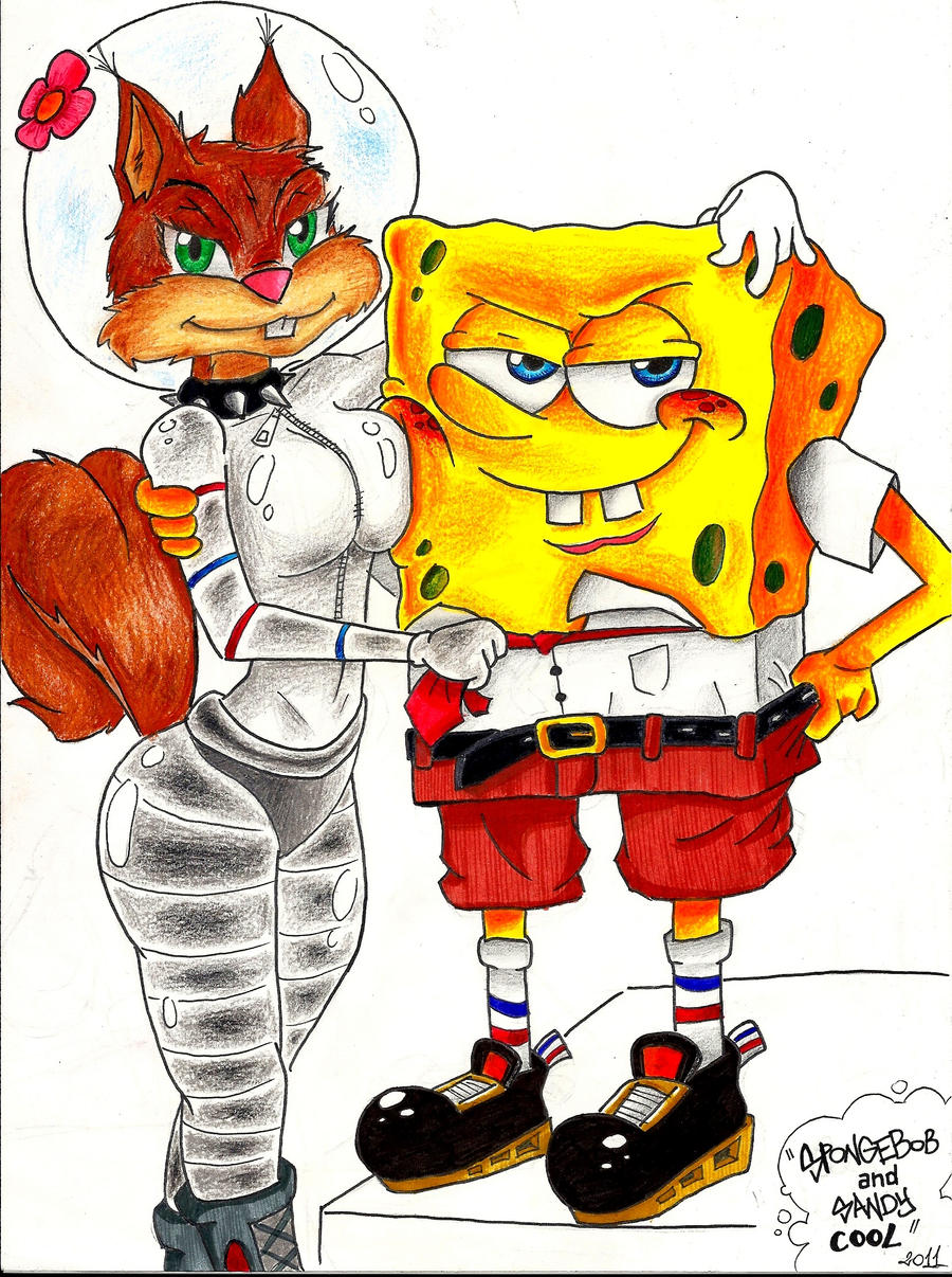 Spongebob and Sandy Cool by Asten-94 on DeviantArt.