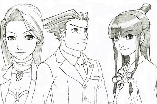 Ace Attorney Phoenix Wright and Co