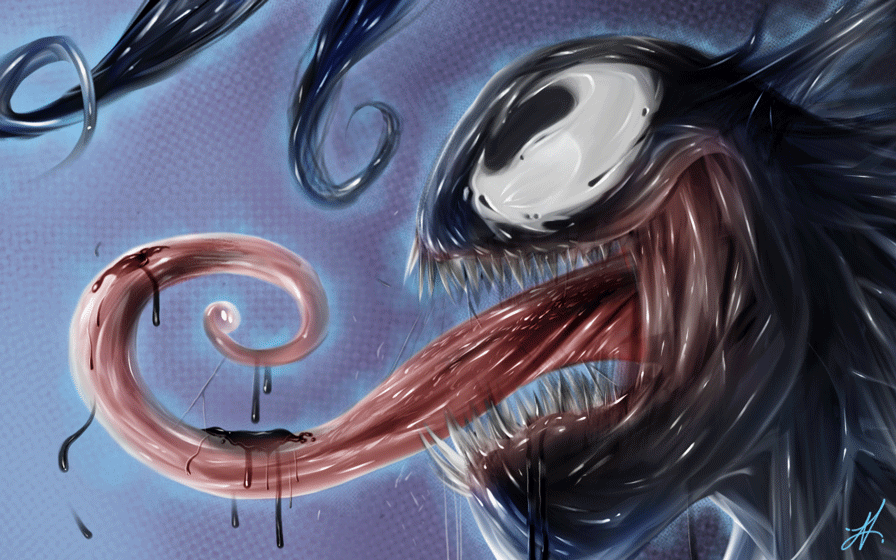 Venom Tablet Sketch GIF by Asten-94 on DeviantArt