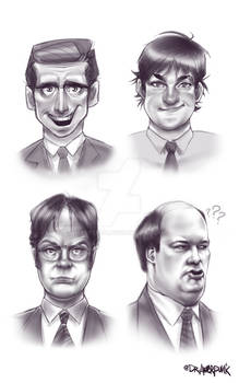 The Office Caricatures