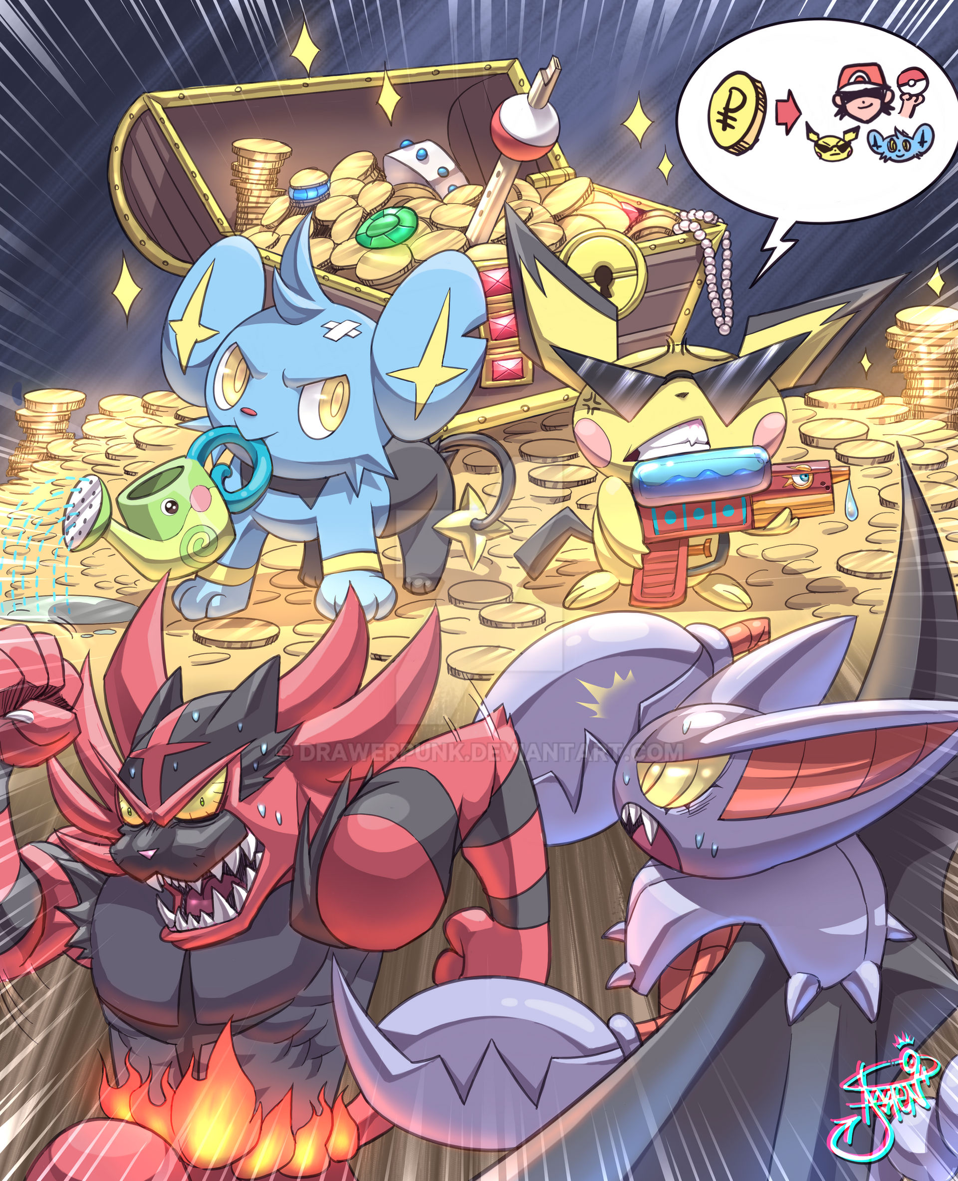Pokemon Contest Entry by Drawerpunk on DeviantArt