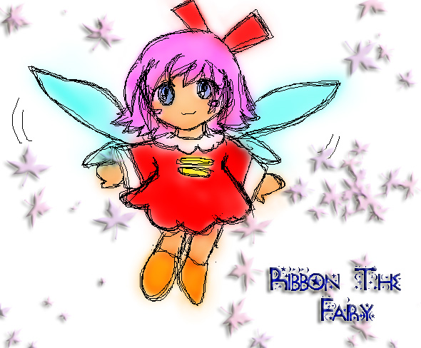 Ribbon the Fairy of Kirby 64