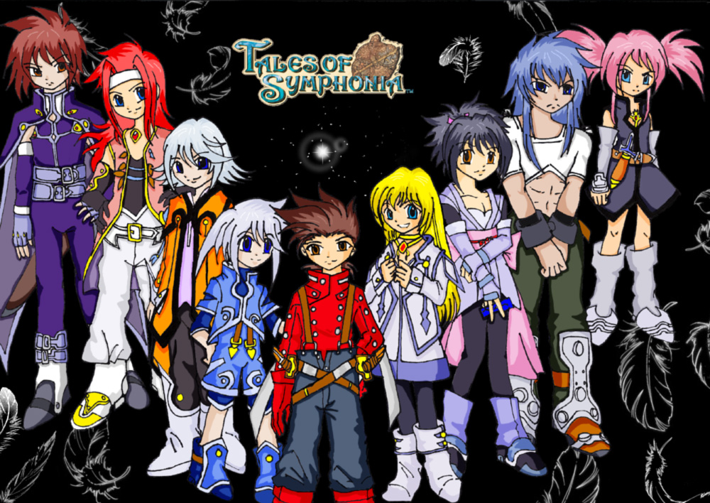 The Cast of Tales of Symphonia