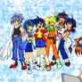 Lucy, Kino n the BladeBreakers