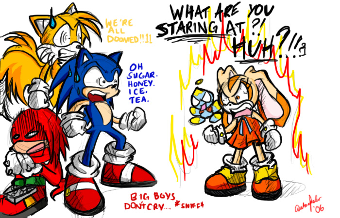 Sonic - OMG WE'RE ALL DOOMED.