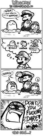 Paper Mario - DON'T WHACK by ojamajodoremidokkan