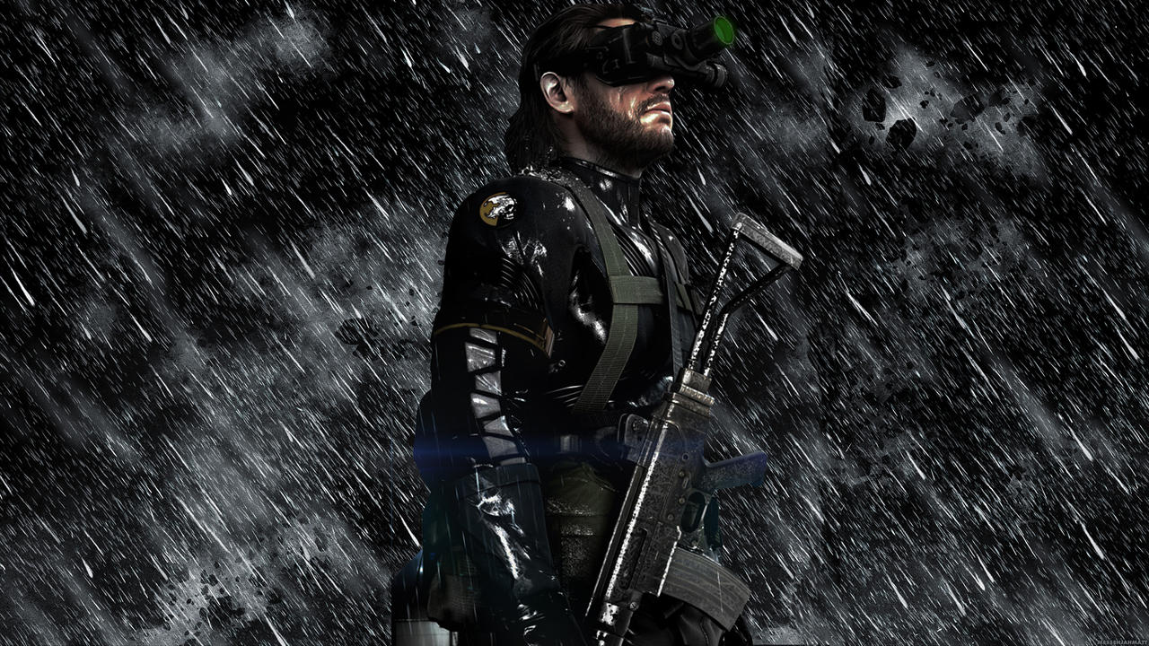 Metal Gear Solid V Fanart Rain Wallpaper Ver 2 By Thetruemask On Deviantart
