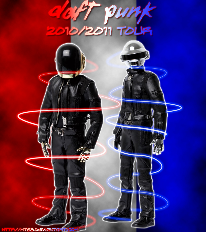 Daft Punk 2010-2011 Tour Pic