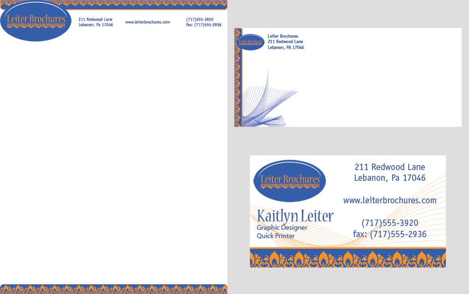 Leiter Brochures Stationary