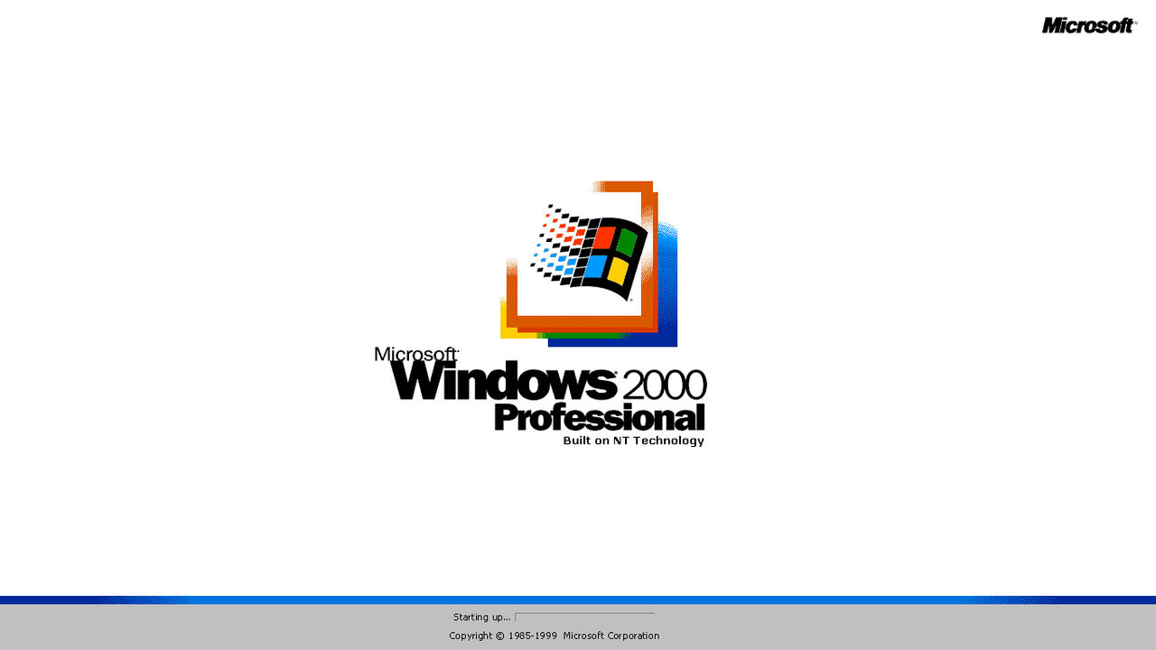 Windows 2000 Screensaver