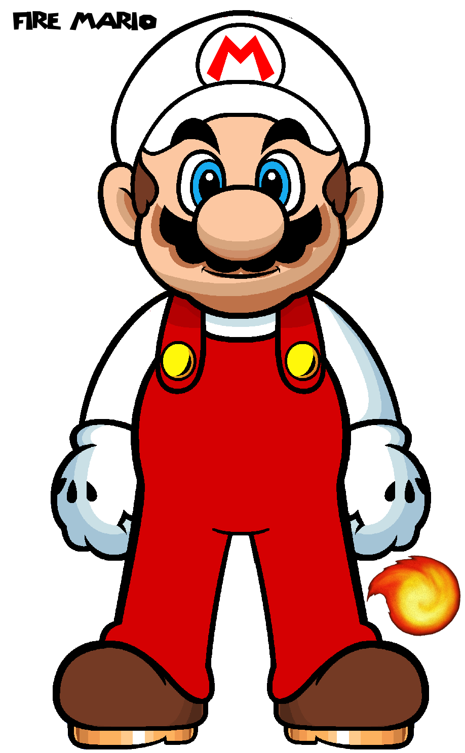 Fire Mario Printable Fire Mario by Grimklok on DeviantArt