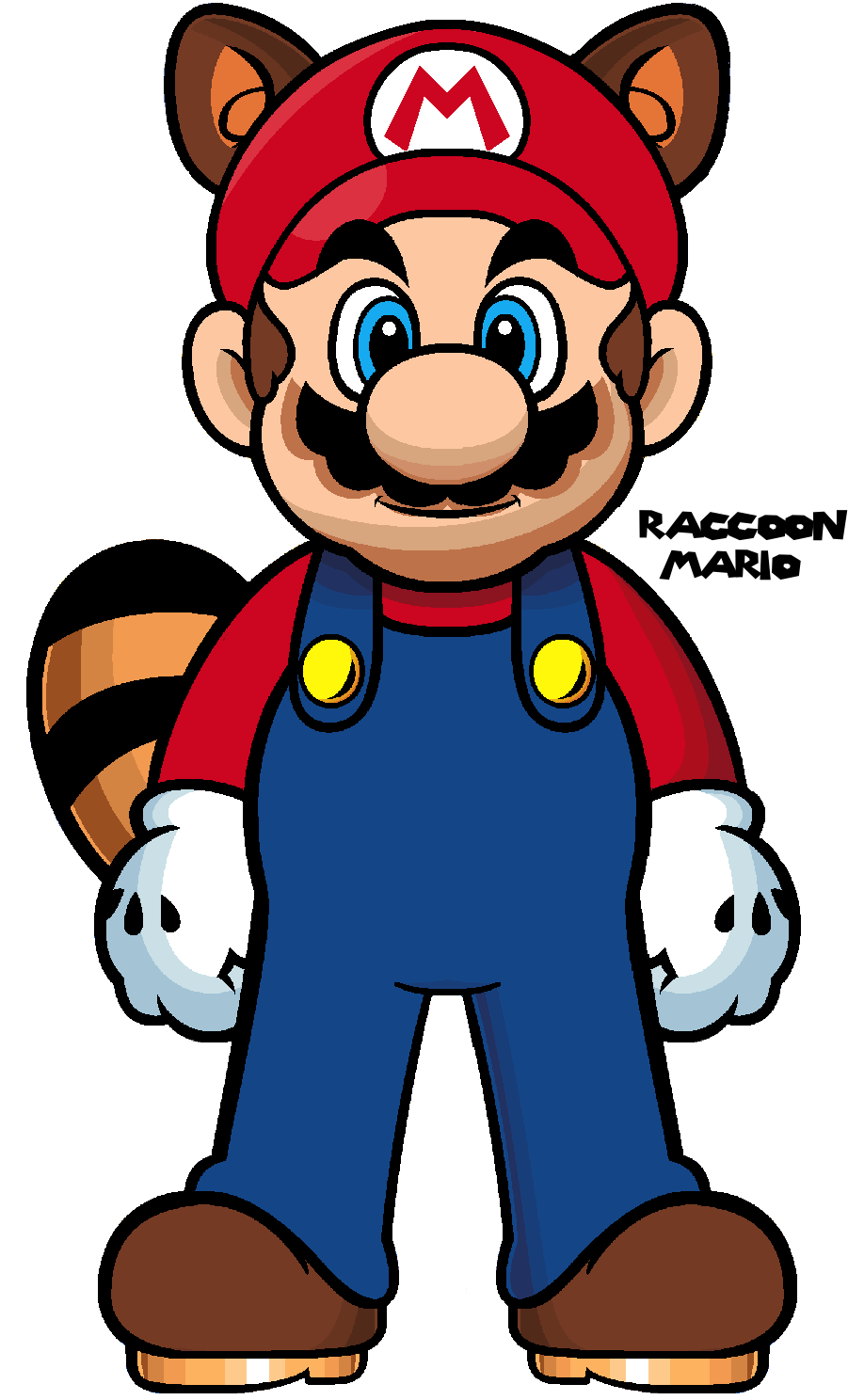 Raccoon Mario