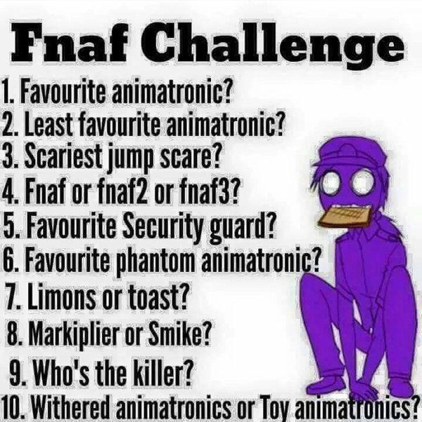 F Naf Riddle FNaF Challenge! by DragonLover5775 on DeviantArt