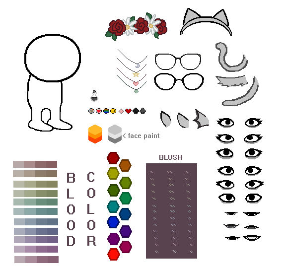 F2U Homestuck sprite base by Cloventure on DeviantArt