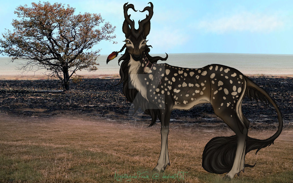 Merilindir | Windborn Stag | Soldier by NightingaleFawn