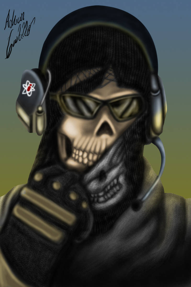 Ghost Modern Warfare 2 by Digital-INKZ on DeviantArt