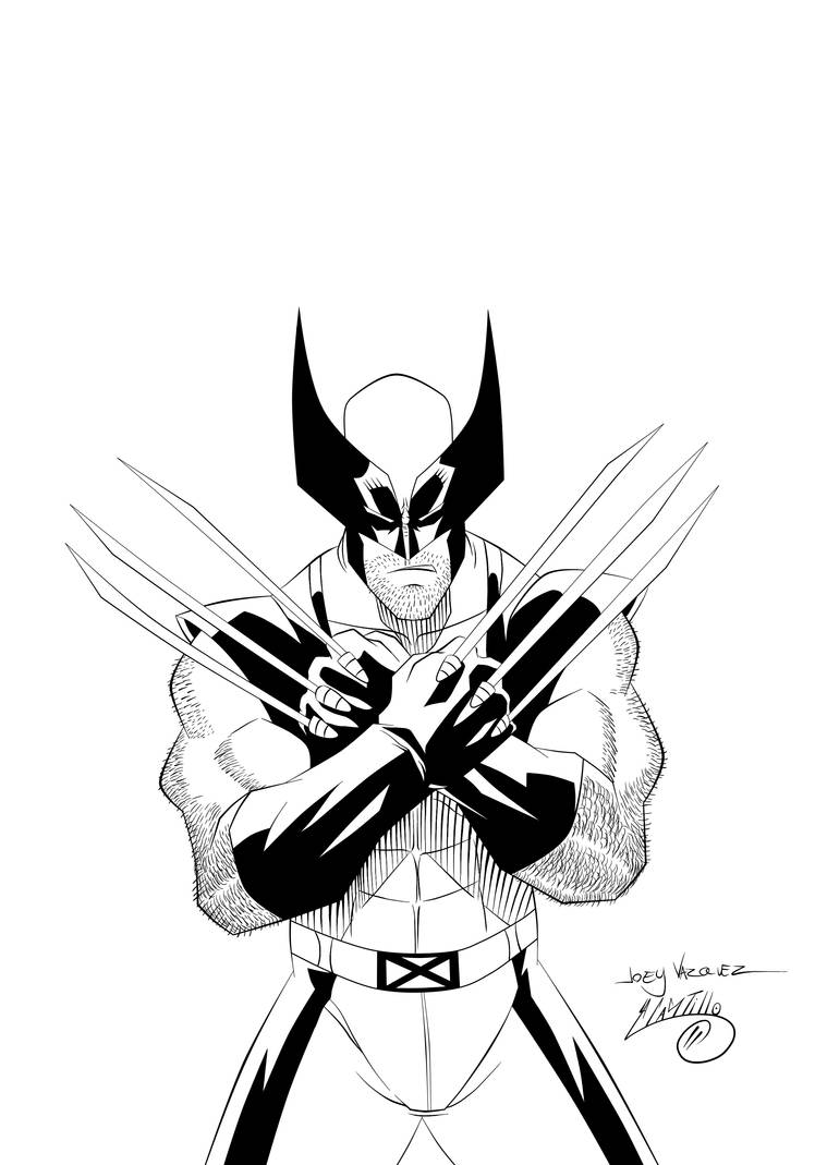 Wolverine Inking Wolverine Ink #3 by Digital-INKZ on DeviantArt