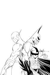 Batman and The Flash Ink#1