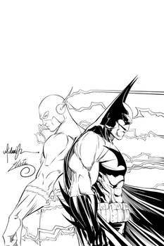 The Batman and The Flash Ink #1 Updated