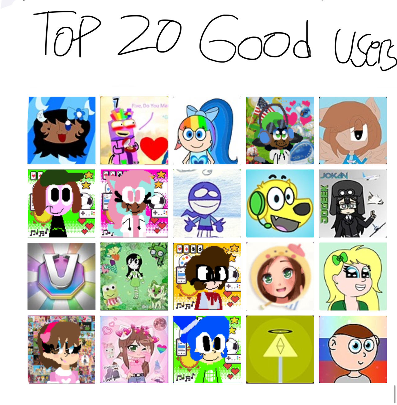 Funimate Users Top 20 best users by TheSheWolfDe on DeviantArt