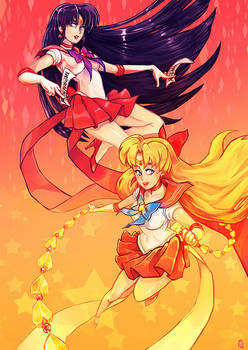 Sailor Mars x Venus !!