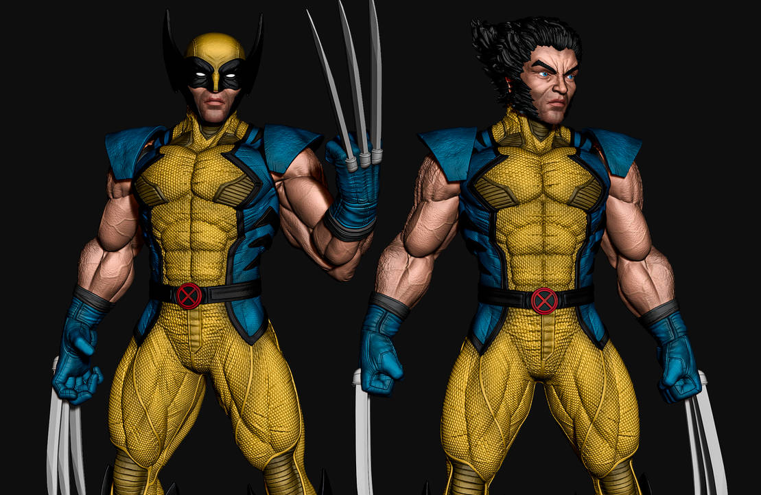 Wolverine - Model for 3D Print by LD3DArt on DeviantArt