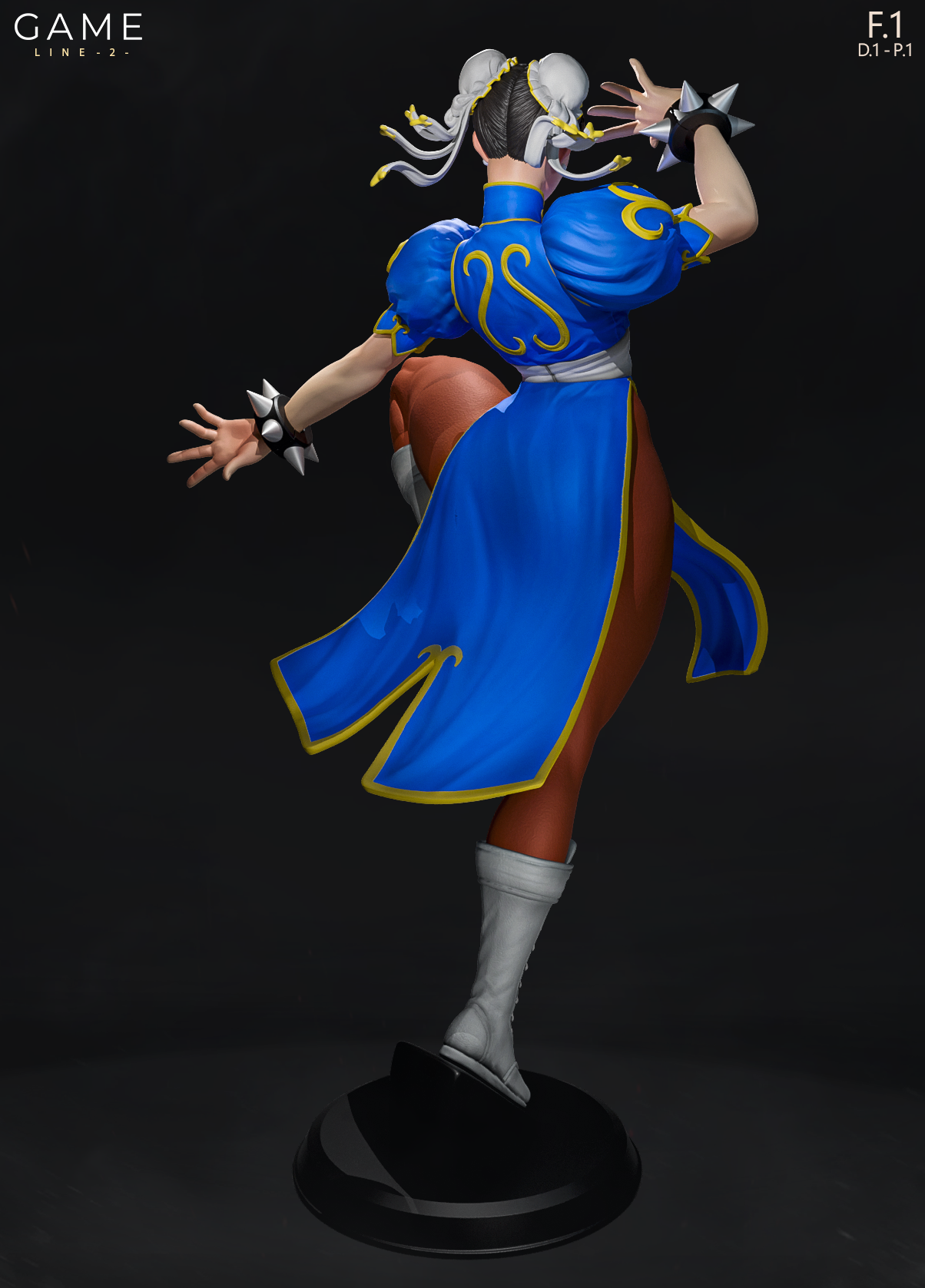 Chun Li Graduation Chun Li - 3D Print by LD3DArt on DeviantArt