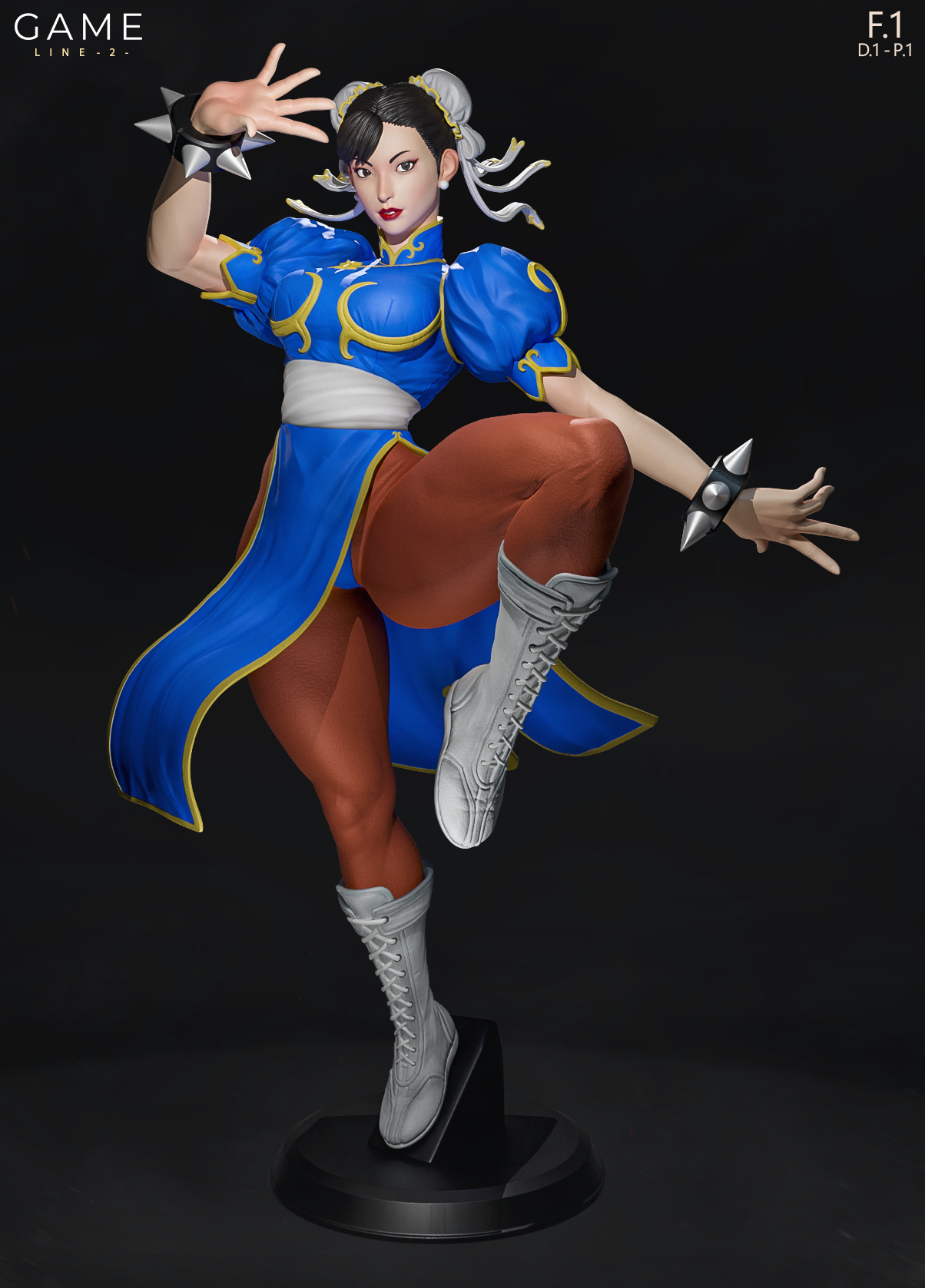 Chun Li R36 Chun Li - 3D Print by LD3DArt on DeviantArt