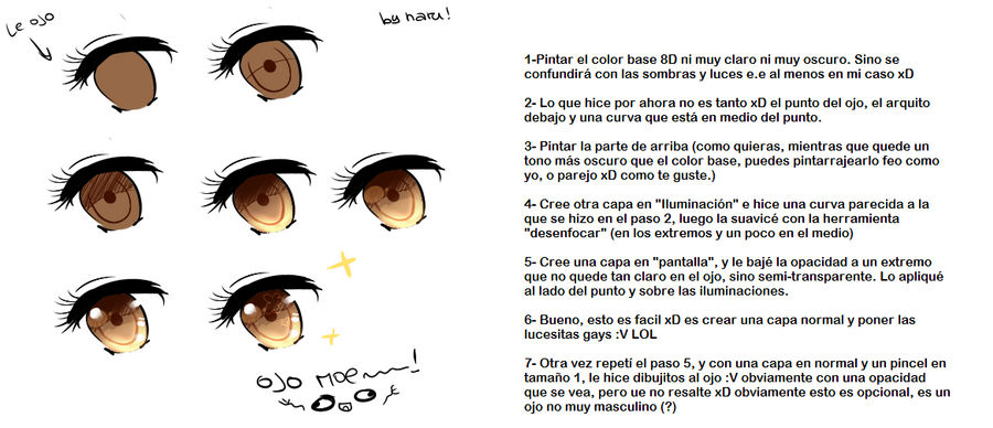 Tutorial de ojos ARGENTINISH