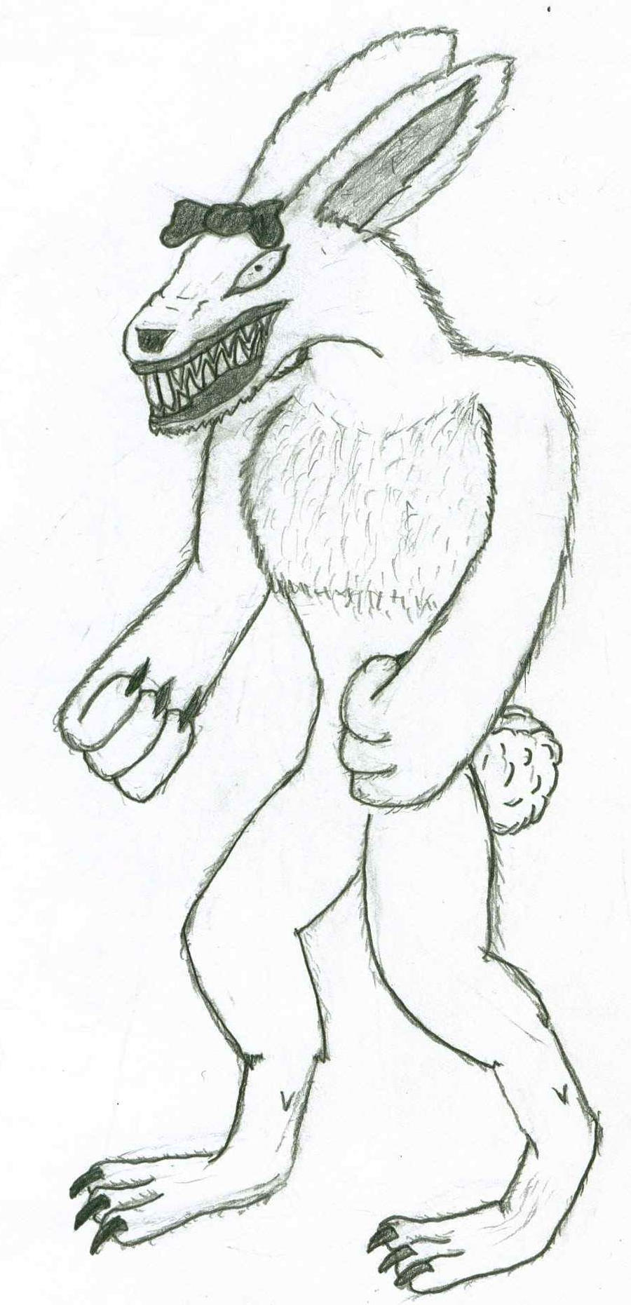 The Were Rabbit Drawing Werebunny by form89 on DeviantArt