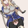 Big thighs head scissors crush