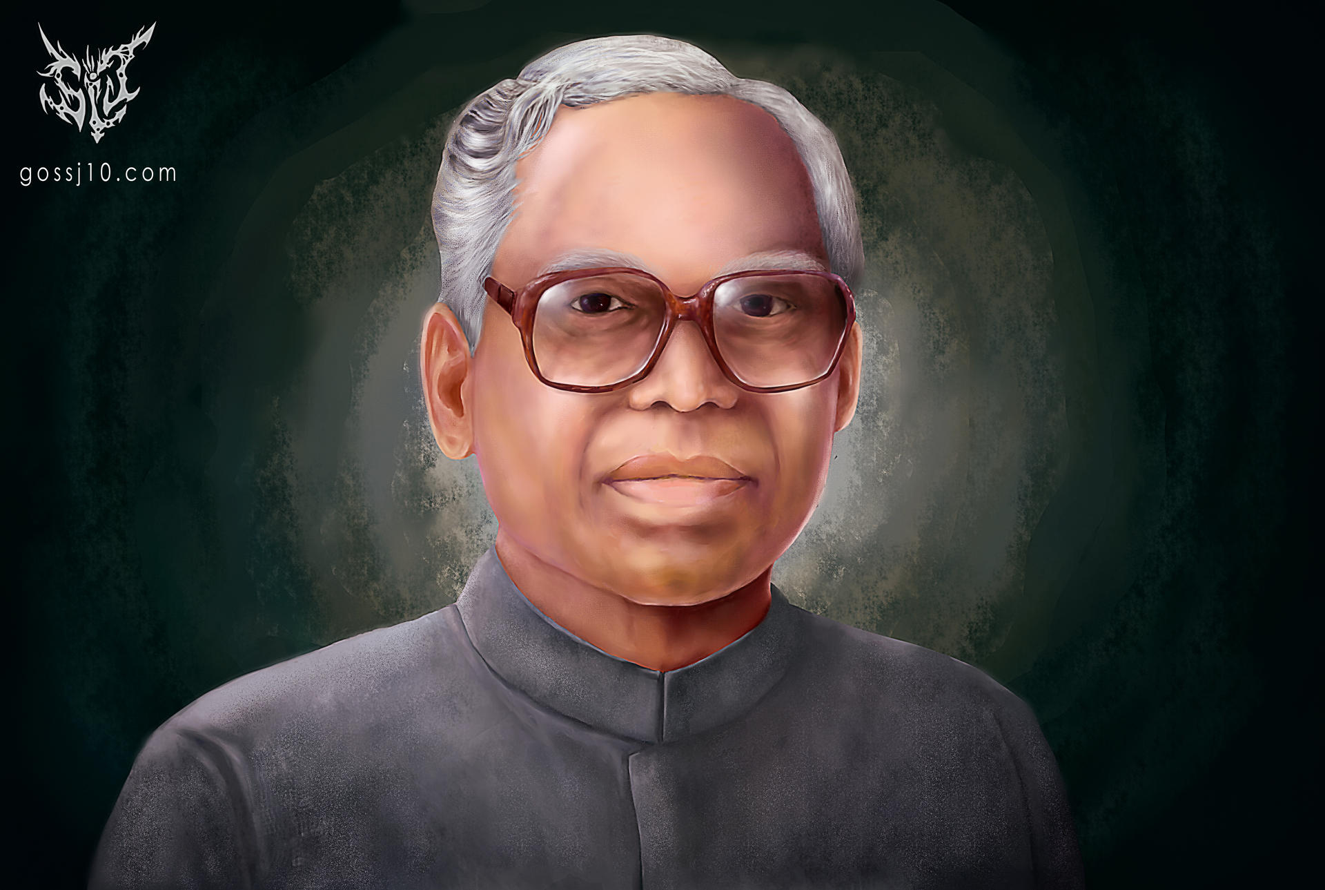 K R N K. R.Narayanan portrait by gossj10 on DeviantArt