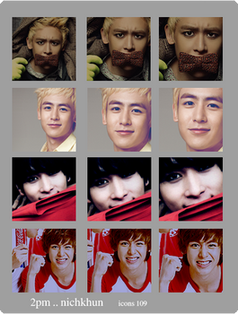 2pm .. nichkhun icons