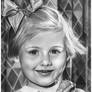 Pencil Portrait of a Girl (1950s)