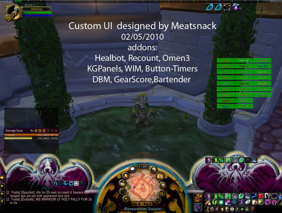 Wow Interfaces NEW WOW INTERFACE by rayworstell on DeviantArt