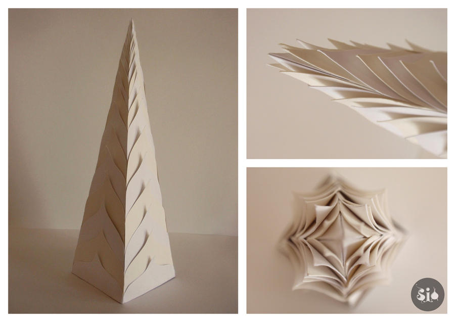 Paper Tower by Simanion