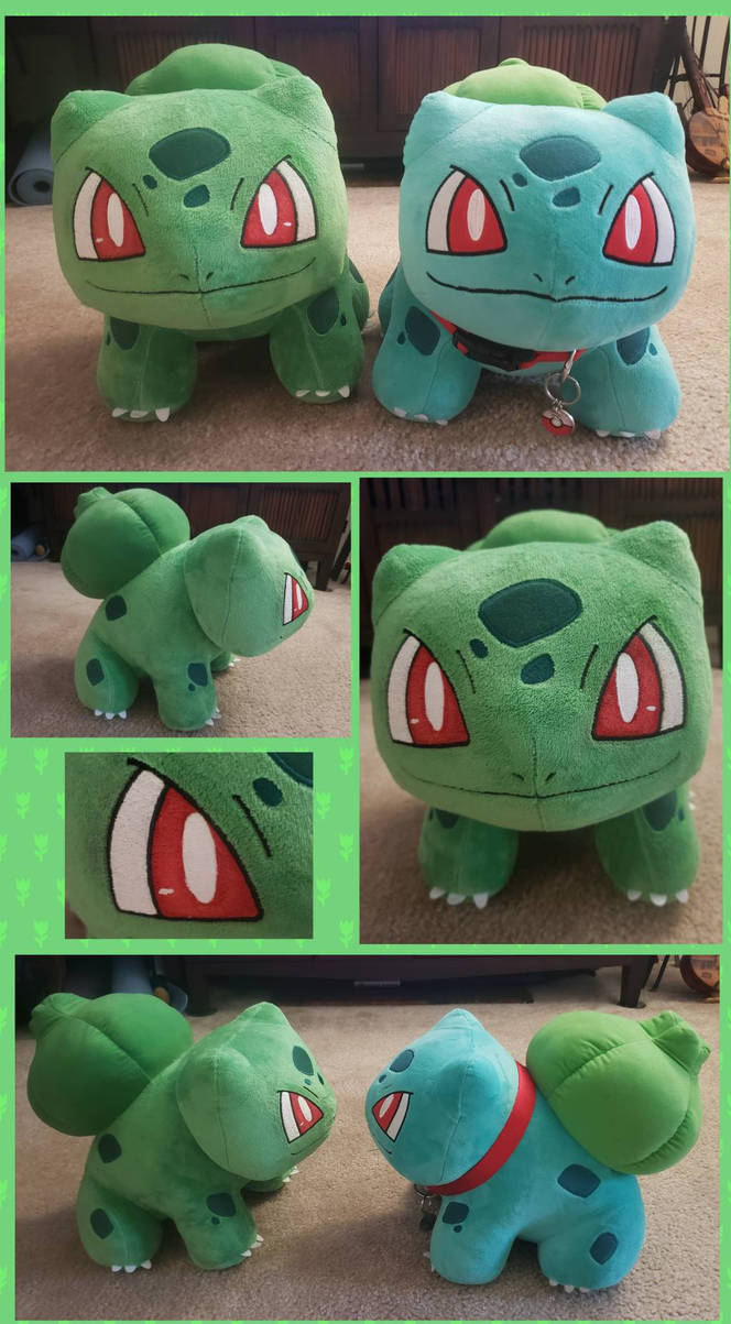 Shiny Bulbasaur BuildABear by Gluevah on DeviantArt