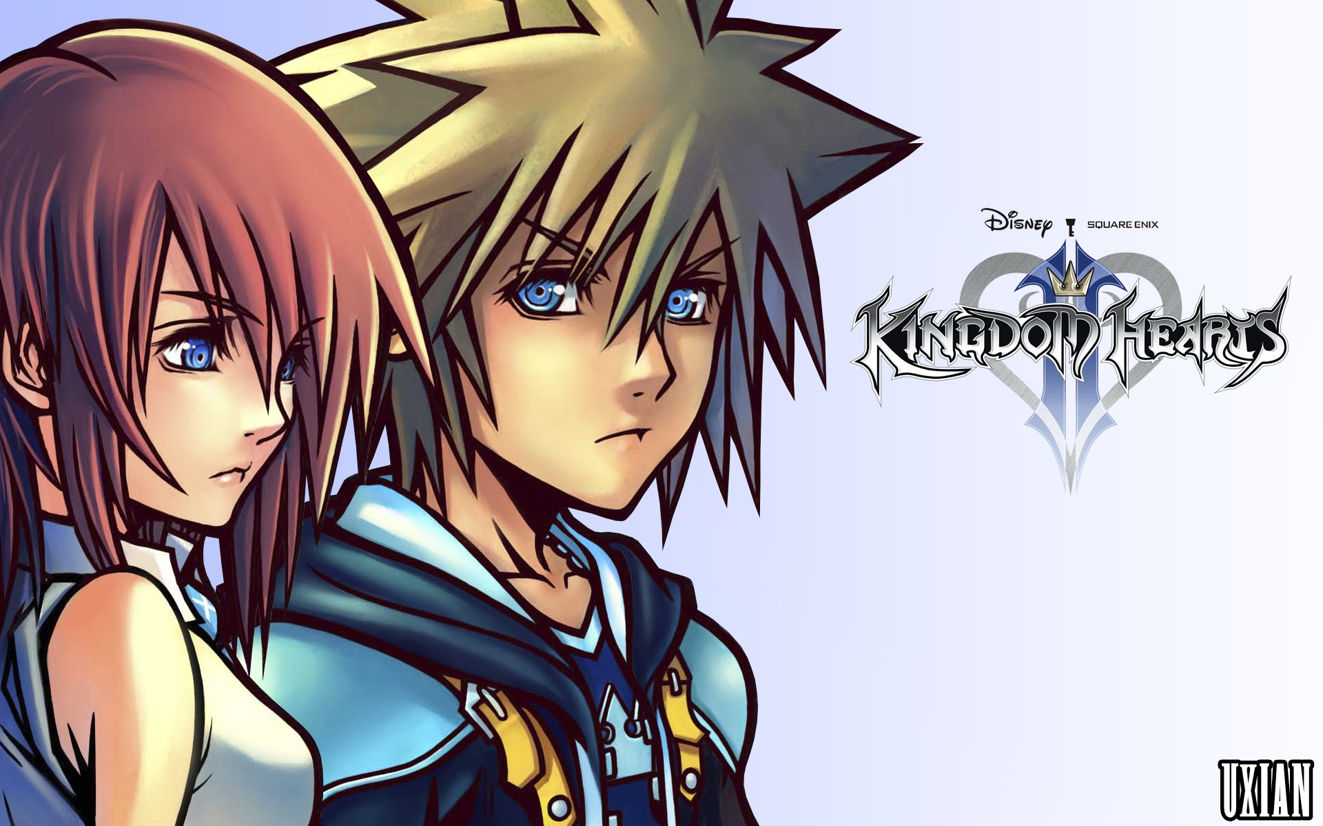 Sora and Kairi HD Wallpaper