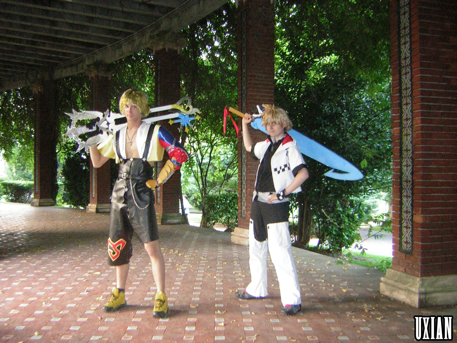 Tidus and Roxas sword change