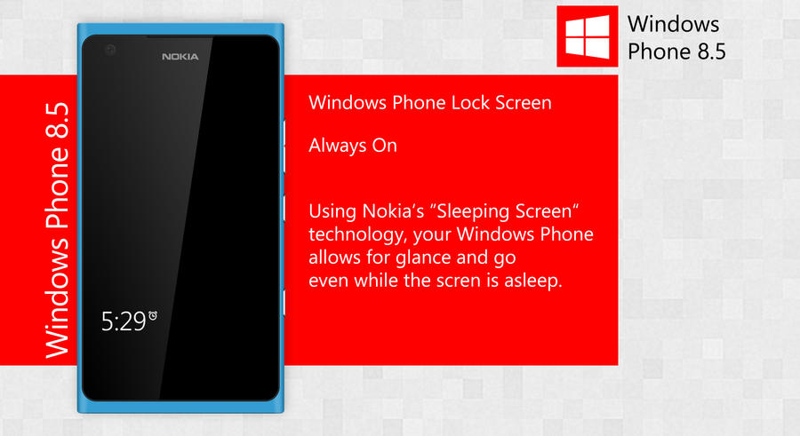 1. Windows Phone 8.5 Live Lockscreen